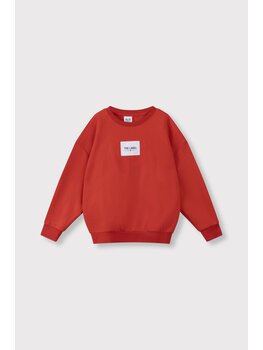 Alix mini Alix Mini - Label sweater- Red