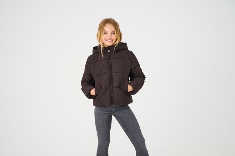 Only KOGJUTA LIFE SHORT PUFFER- Bruin