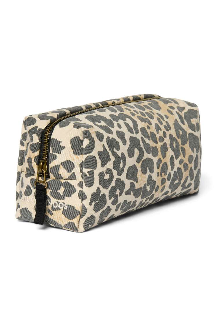 Studio Noos Soft Cotton Pouch- Leopard
