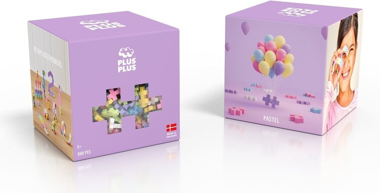 PlusPlus PlusPlus -Pastel SMALL Plus-Plus: 600 stuks