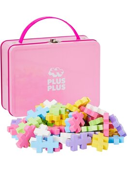 PlusPlus Opbergbox pastel BIG Plus-Plus: 70 stuks