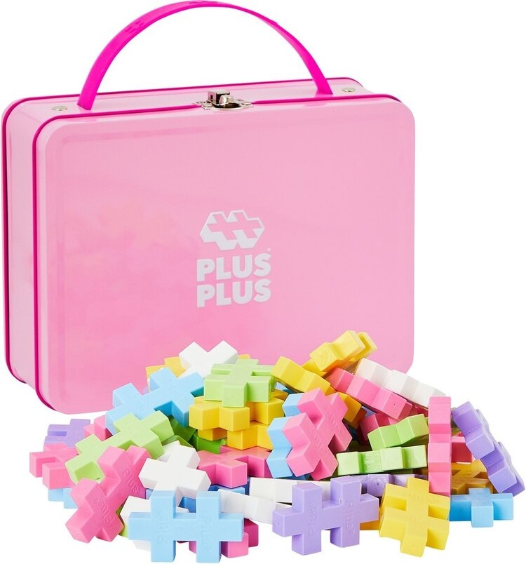 PlusPlus Opbergbox pastel BIG Plus-Plus: 70 stuks