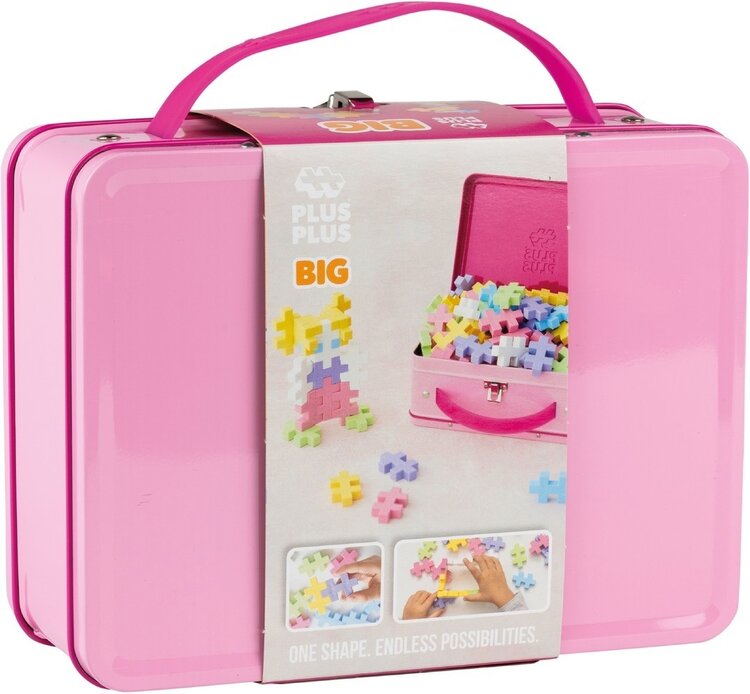 PlusPlus Opbergbox pastel BIG Plus-Plus: 70 stuks