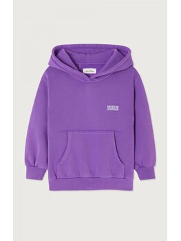 American Vintage Hoodie Sweater Paars