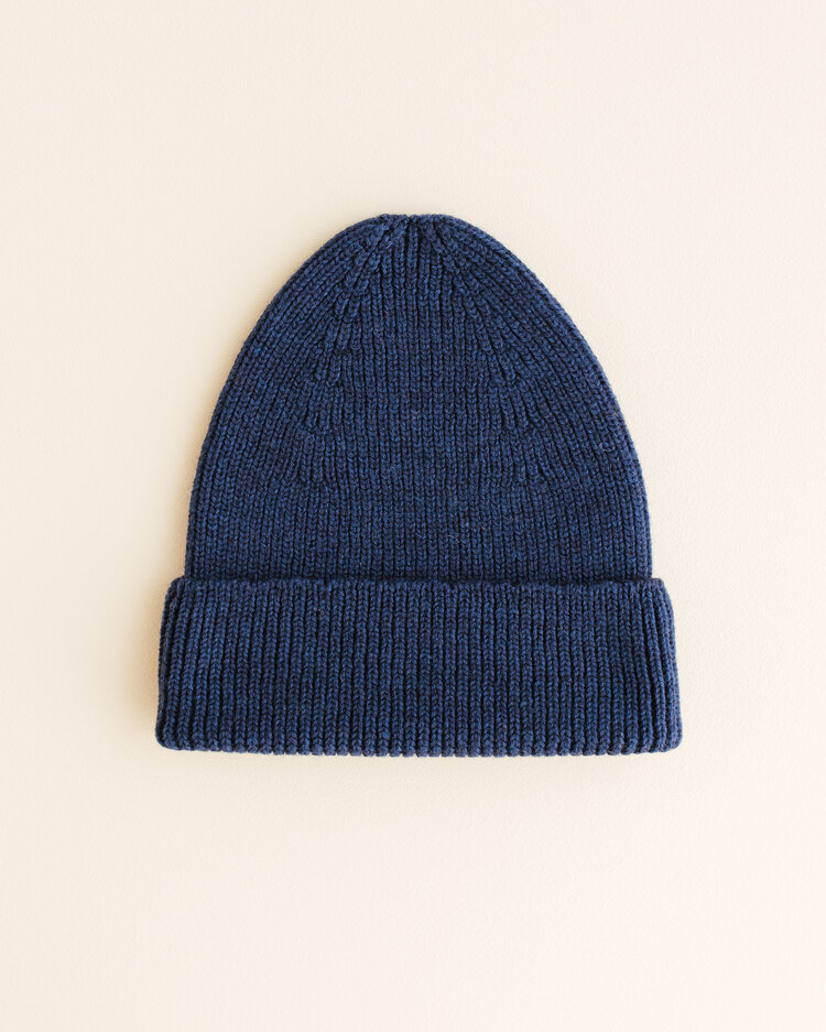 Hvid Hvid - Beanie Fonzie - Blue