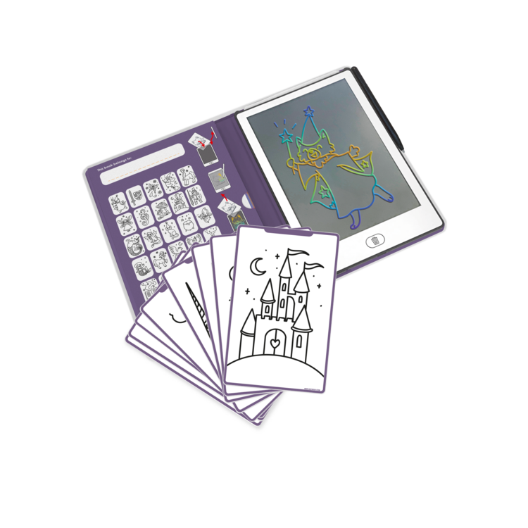 Kidywolf KIDYDRAW MINI- Tekenblok 30 Er was eens