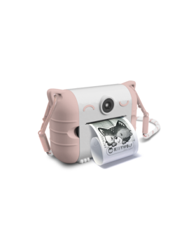 Kidywolf Fototoestel met thermische printer roze