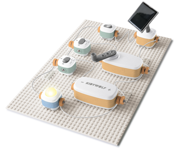 Kidywolf KIDYELEC-STARTER d'electricité 17 pièces