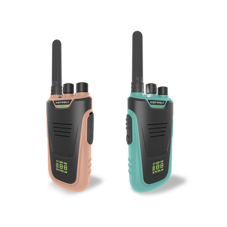 Kidywolf KIDYTALK Walkie talkies nude-cyaan