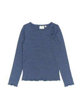 THE NEW TNRina L_S Glitter Rib Tee