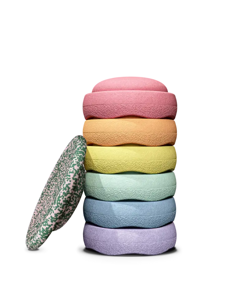 Stapelstein Stapelstein ORIGINAL | RAINBOW PASTEL| 6