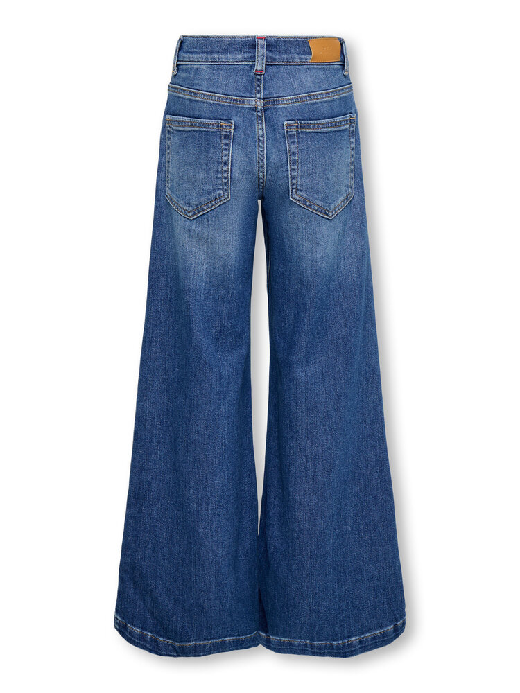 Only California Wide Leg - Medium Blue
