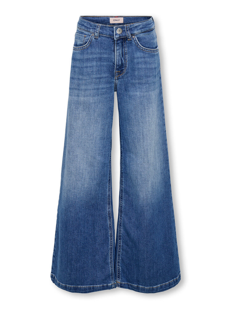 Only California Wide Leg - Medium Blue