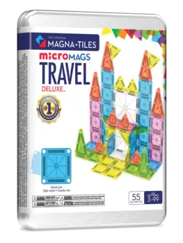 MagnaTiles Micro Mags  Travel Set 55 stuks
