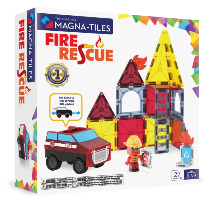 MagnaTiles Fire Rescue 27 stuks