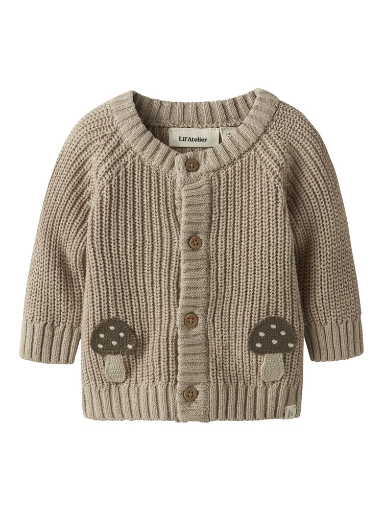 Lil atelier Lak Knit - Oxford Tan