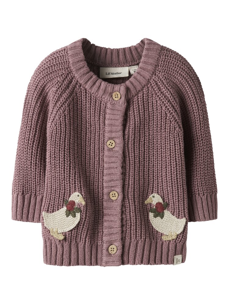 Lil atelier Lak Knit - Nostalgia Rose