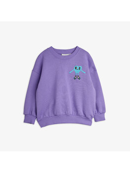 Mini Rodini Heart in shoes emb sweatshirt