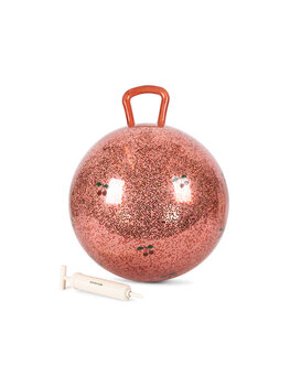 Konges Slojd GLITTER JUMP BALL- Cherry