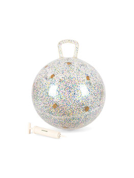 Konges Slojd GLITTER JUMP BALL- Lemon