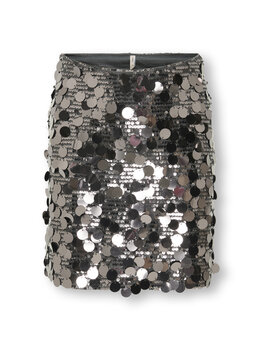 Only Jadel Sequins Skirt - Asphalt