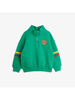 Mini Rodini E.T emb halfzip sweatshirt