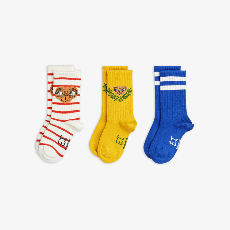 Mini Rodini E.T 3-pack socks