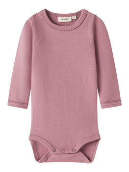 Lil atelier NBFTHORA HAF LS SLIM BODY LIL- ROSE