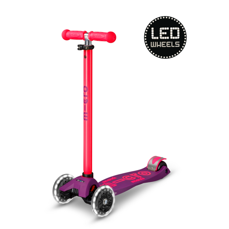 Micro step Maxi Micro step Deluxe LED paars roze neon