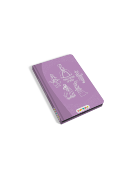 Kidywolf KIDYDRAW MINI- Tekenblok 30 princess