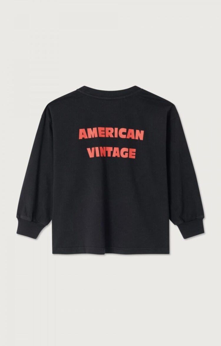 American Vintage KID TEE- Fizvalley - Noir