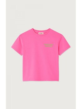 American Vintage American Vintage - Tshirt - Rose Fluo ( NEW)