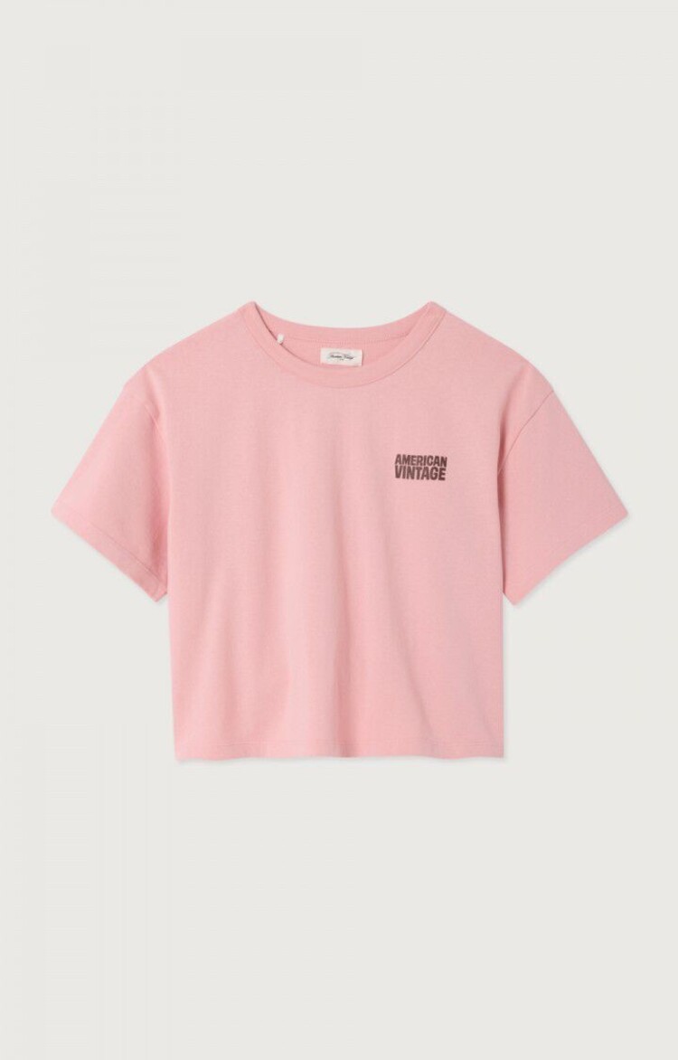 American Vintage American Vintage -Tshirt- Smoothie rose