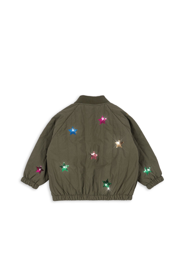 Konges Slojd JUNO SEQUIN BOMBER JACKET- KALAMATA