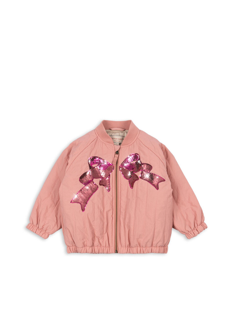 Konges Slojd JUNO SEQUIN BOMBER JACKET- ROSETTE