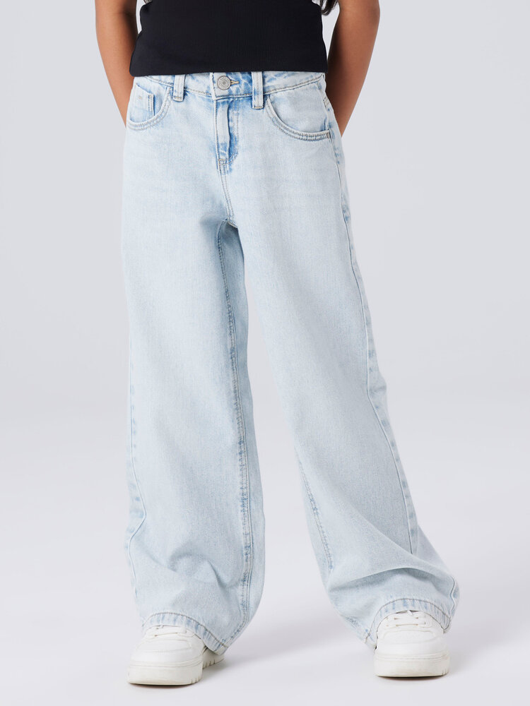 Name it NKFROSE WIDE JEANS - Light Blue