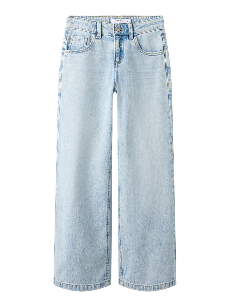 Name it NKFROSE WIDE JEANS - Light Blue