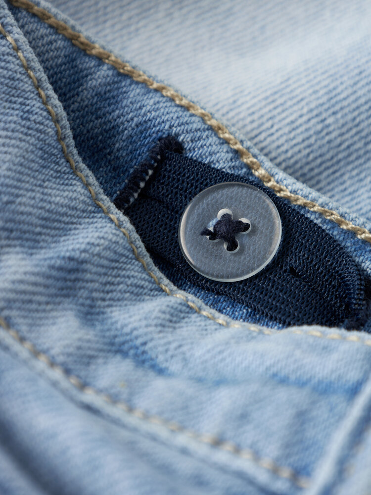 Name it NMFROSE STRAIGHT FOLD JEANS - Light Blue Denim