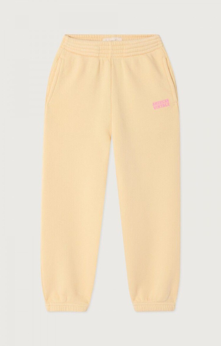 American Vintage IZUBIRD JOGGER-Yellow