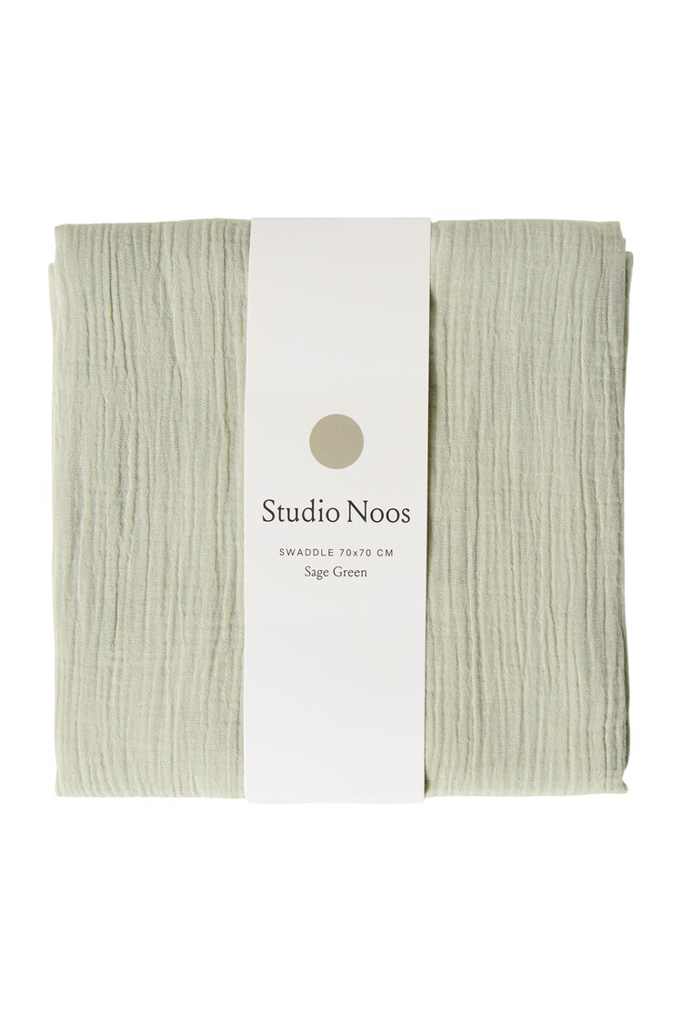 Studio Noos Swaddle Uni Medium Green
