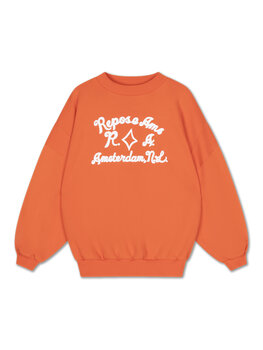 Repose AMS Crewneck sweater- Flame Red