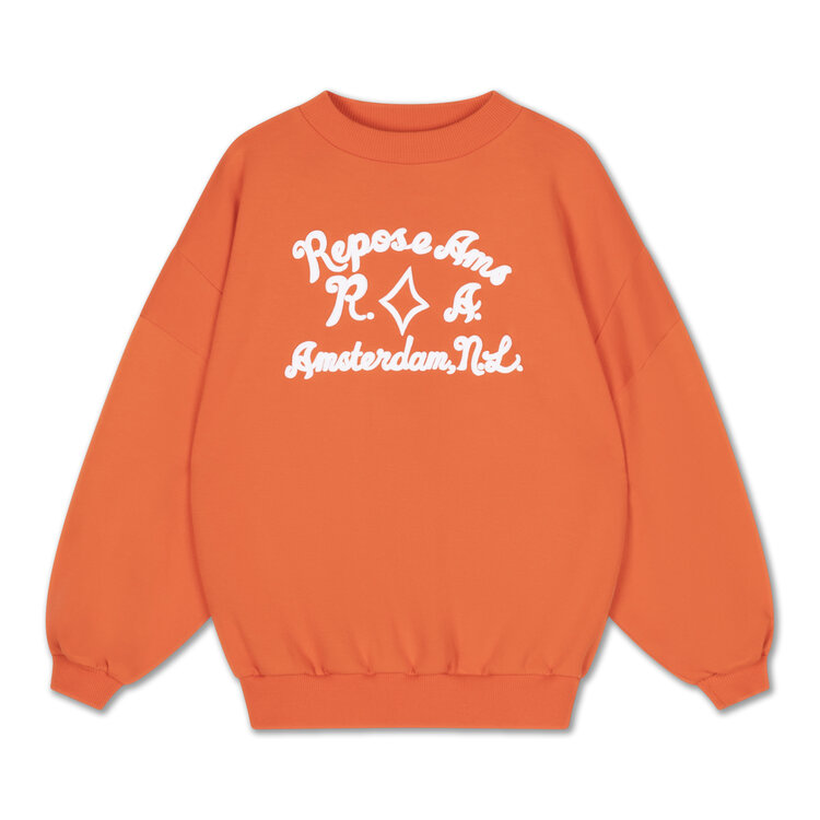 Repose AMS Crewneck sweater- Flame Red