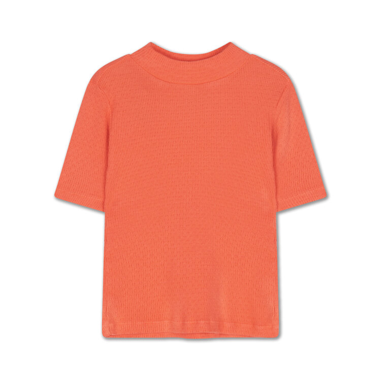 Repose AMS Slim turtle neck- Coral Dusk