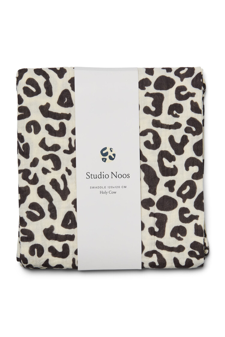 Studio Noos Swaddle Print Large Holy Cow