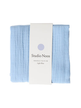 Studio Noos Swaddle Uni Medium Light Blue