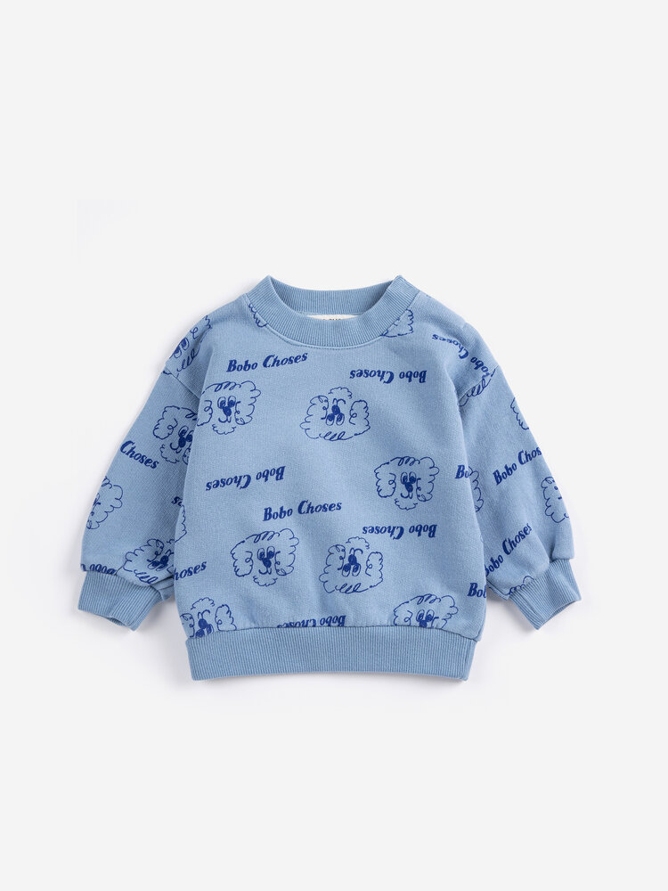 Bobo Choses Pickles The Dog all over sweatshirt