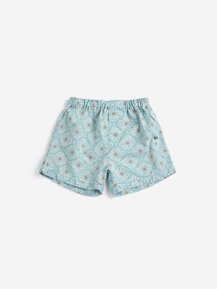 Bobo Choses Daisy Mosaic all over woven short