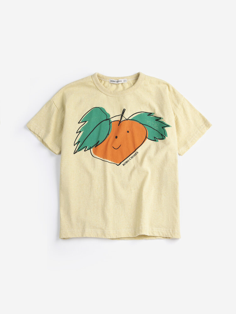 Bobo Choses Tangerine T-shirt- Yellow