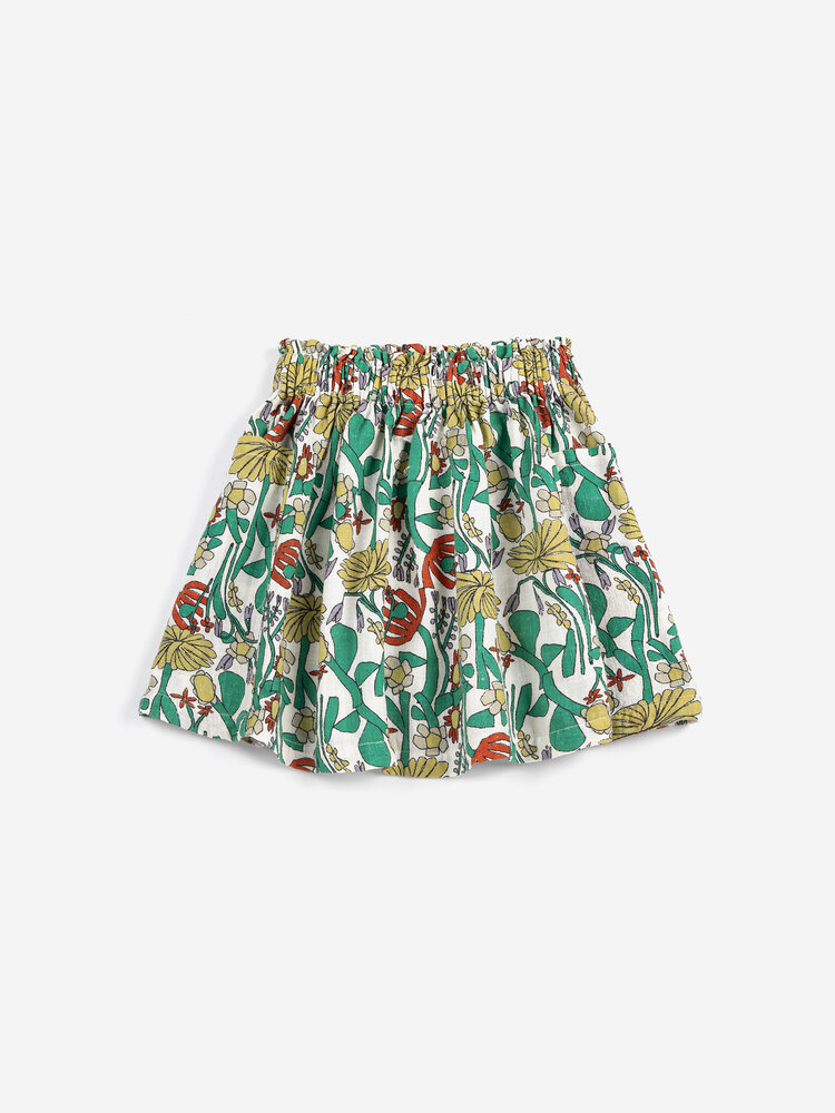 Bobo Choses Color Herbalist all over woven skirt