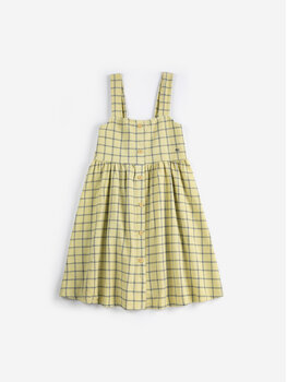 Bobo Choses Spicy Window Pane woven dress
